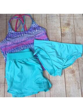 ZeroXposur Girls XL 18.5 Swimwear Set